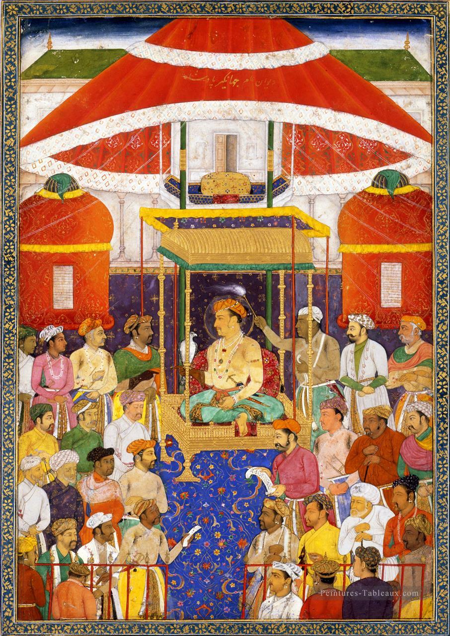 Jahangirs Darbar religieux Islam Peintures à l'huile